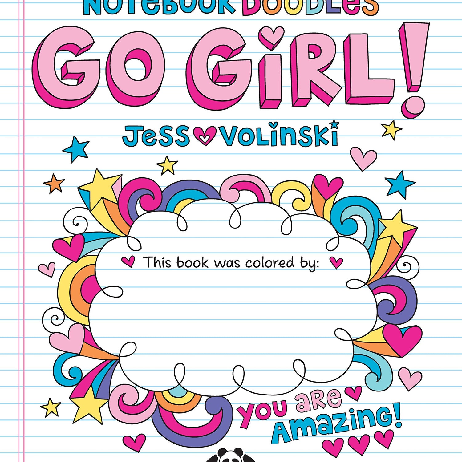 Notebook Doodles Go Girl!: Coloring & Activity Book (Design Originals) 30 Inspiring Designs; Beginner-Friendly Empowering Art Activities for Tweens, Design Originals