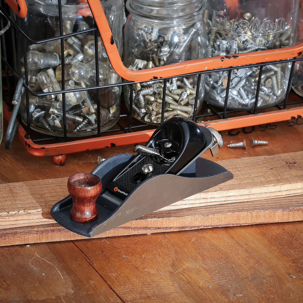 GreatNeck G2 7-Inch Adjustable Block Plane Great Neck