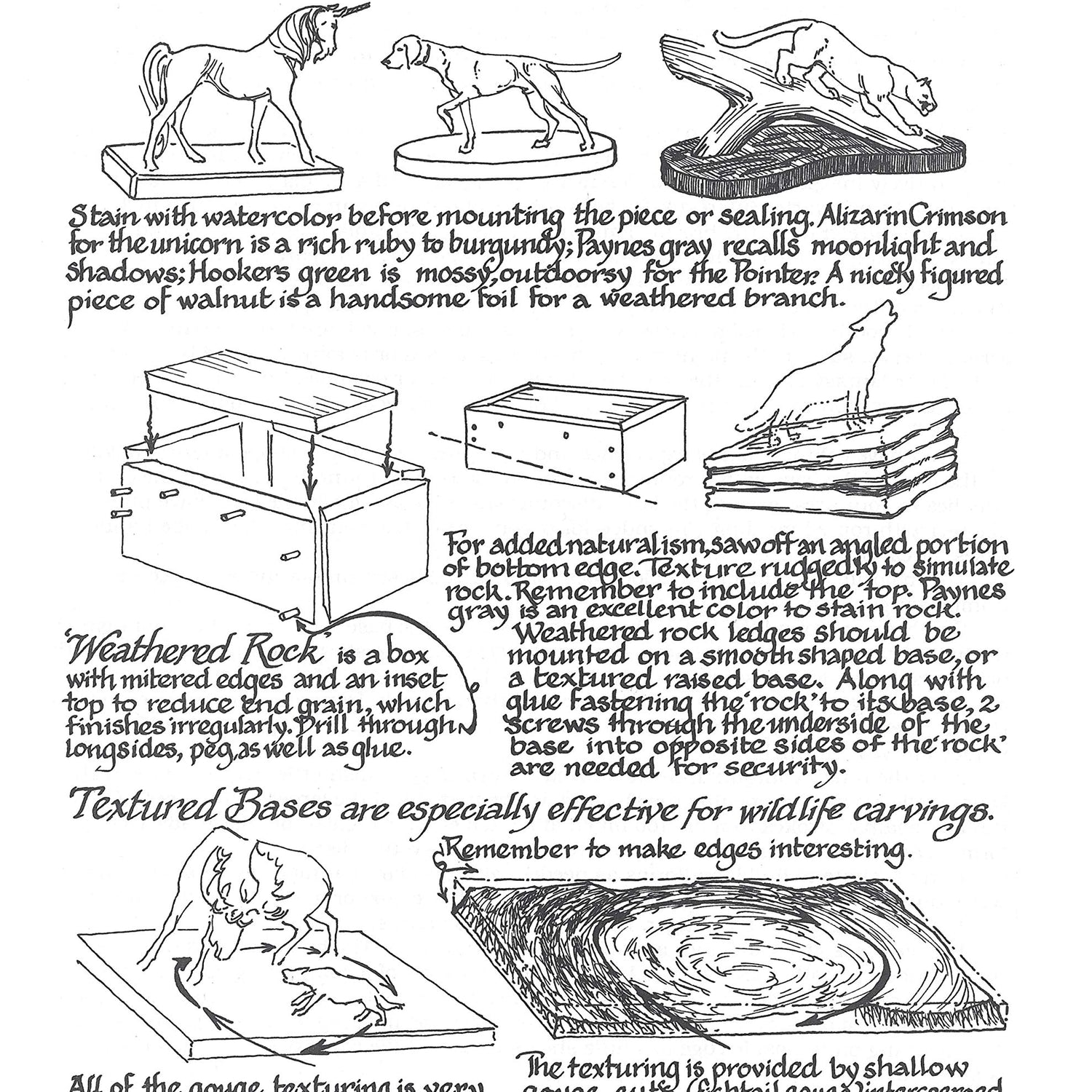 Woodcarver's Workbook: Two Volumes in One! (Fox Chapel Publishing) 16 Step-by-Step Woodcarving Projects with Illustrated Instructions, Patterns, Fox Chapel Publishing