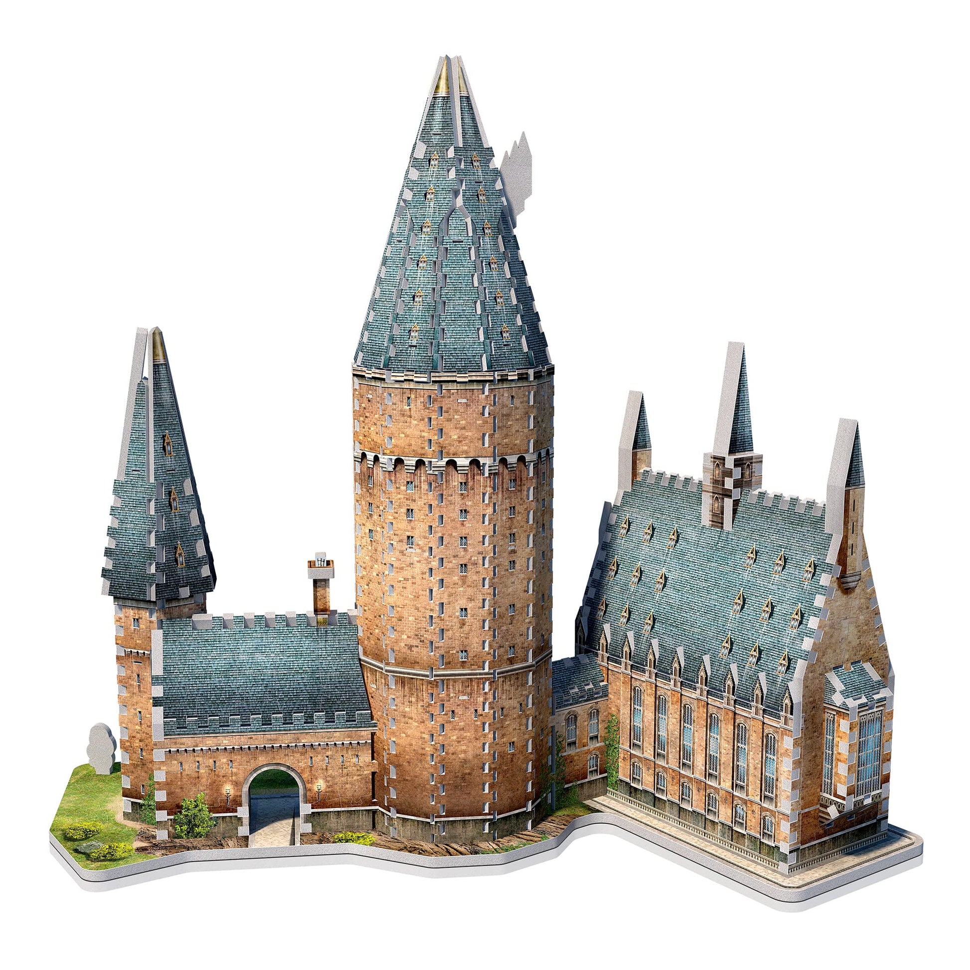 Wrebbit 3D - Harry Potter Hogwarts Great Hall 3D Jigsaw Puzzle - 850Piece - WoodArtSupply