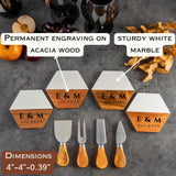 Personalized Charcuterie Board - Large Cheese Board for Wedding and Anniversary Gifts for Women. Perfect Wedding, Christmas, New home and Bridal craft corner house