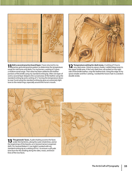 The Art & Craft of Pyrography: Drawing with Fire on Leather, Gourds, Cloth, Paper, and Wood (Fox Chapel Publishing) More Than 40 Patterns, Fox Chapel Publishing