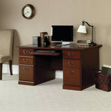 Sauder Heritage Hill Computer Desk, Classic Cherry finish Sauder
