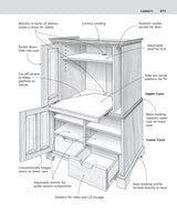 Illustrated Cabinetmaking: How to Design and Construct Furniture That Works (Fox Chapel Publishing) Over 1300 Drawings & Diagrams for Drawers, Design Originals