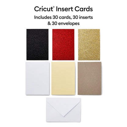 Cricut Insert Cards R40, Create Depth-Filled Birthday Cards, Thank You Cards, Custom Greeting Cards at Home, Compatible with Cricut Joy/Maker/Explore - WoodArtSupply