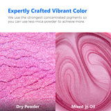 Rolio - Mica Powder - 1 Jar of Pigment for Paint, Dye, Soap Making, Nail Polish, Epoxy Resin, Candle Making, Bath Bombs, Slime - 50G / 1.76oz (Creamy Rolio