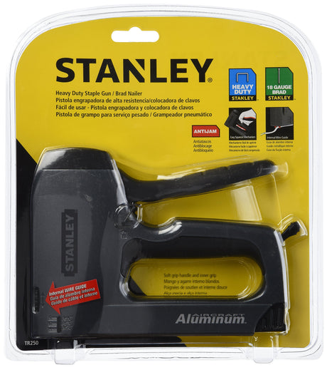 STANLEY SharpShooter Plus Nail Gun, Heavy Duty, Gray/Black (TR250) Stanley