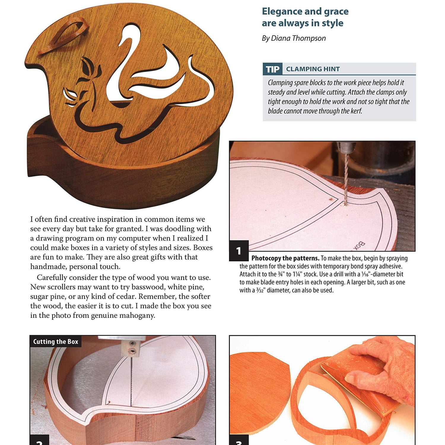 Creating Wooden Boxes on the Scroll Saw: Patterns and Instructions for Jewelry, Music, and Other Keepsake Boxes (Fox Chapel Publishing) 25 Fun Design Originals