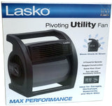 Lasko Max Performance Pivoting Utility Fan Model U15720 Lasko