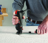 Rotozip SS355-10 5.5 Amp High Performance Spiral Saw Tool Kit with (3) Collects and (2) Bits, Compact & Lightweight - Ideal for Plunge Cuts, Freehand RotoZip