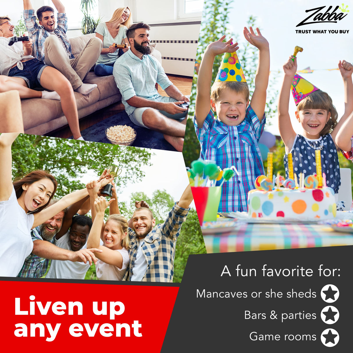 Elite Sportz Equipment Ring Toss Game - Games for Man Caves, Apartments, and Outdoor Fun - Gift for Adults and Kids - Indoor & Outdoor Games for Elite Sportz Equipment