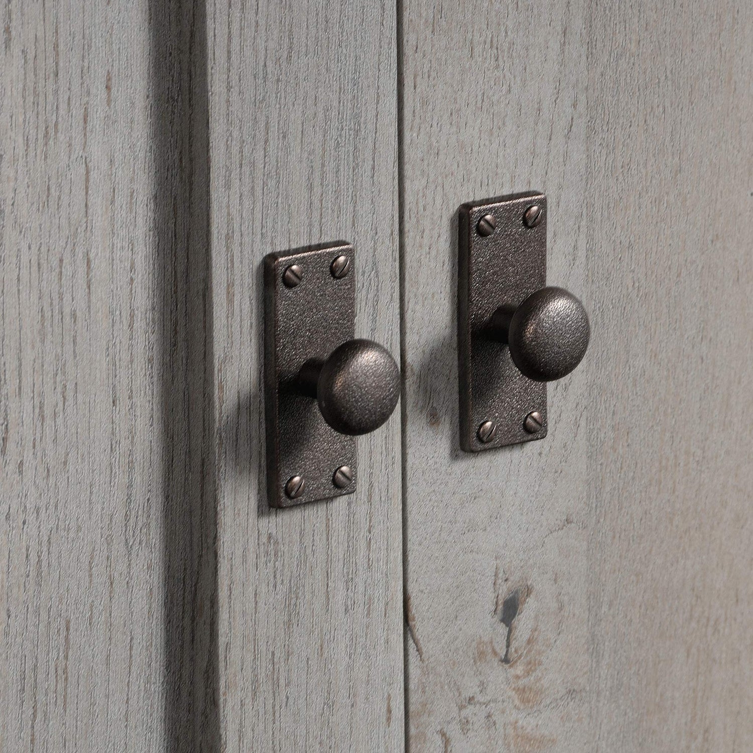 Sauder Cottage Road Armoire, L: 32.44" x W: 21.73" x H: 59.17", Mystic Oak finish Sauder