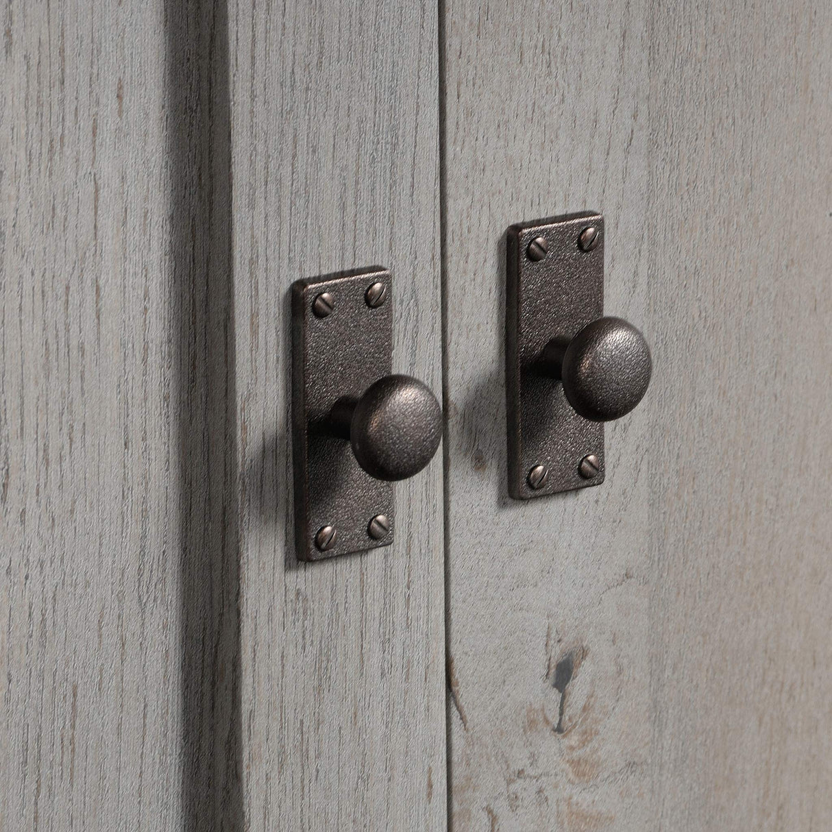 Sauder Cottage Road Armoire, L: 32.44" x W: 21.73" x H: 59.17", Mystic Oak finish Sauder