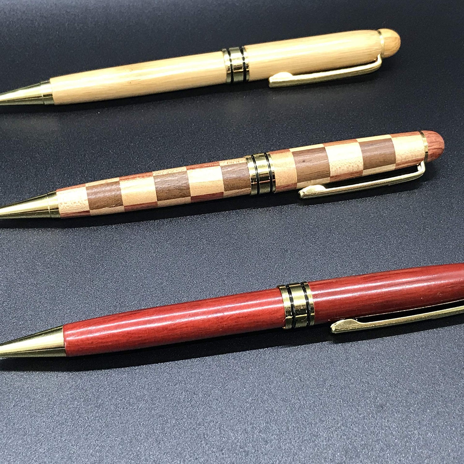 Custom Wood Pen, Personalized Maple, Bamboo, Rosewood, Wood Ball Point Pen - Engraved Generic