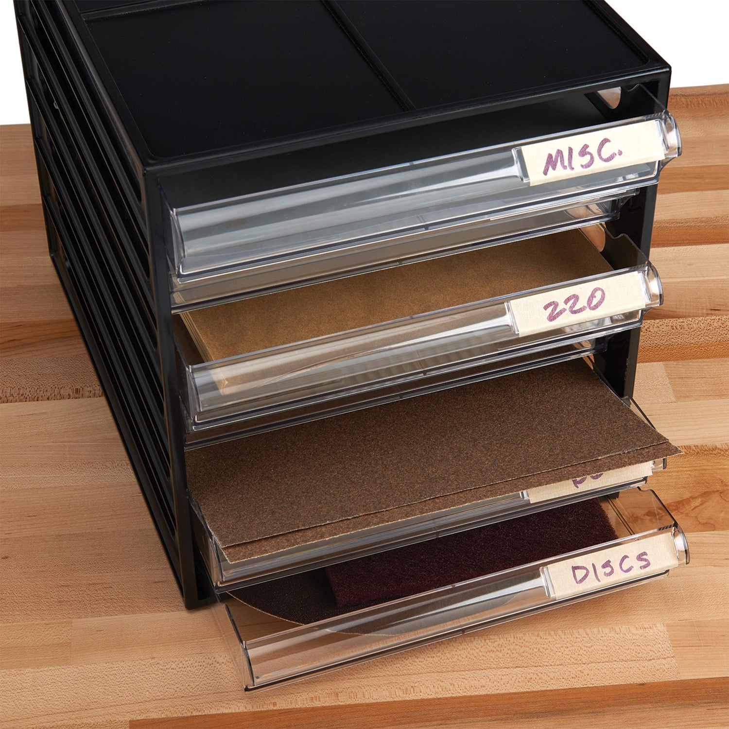 WOODRIVER Sandpaper Organizer WOODRIVER