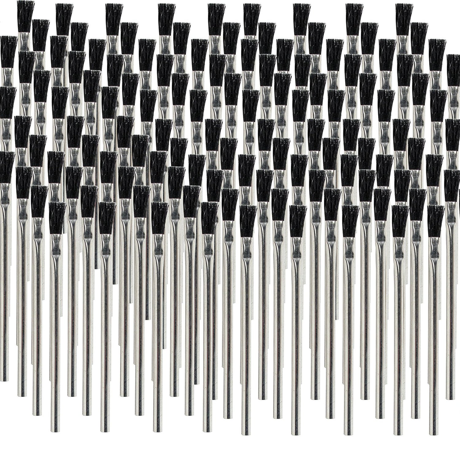 Pro Grade - Acid Brushes - 576 Count 3/8" Boar Hair Acid Flux Brushes Pro Grade