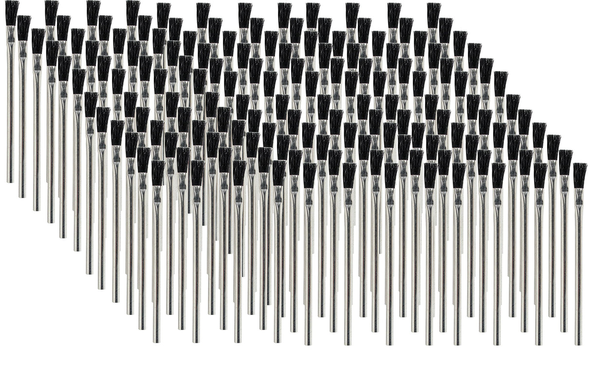Pro Grade - Acid Brushes - 576 Count 3/8" Boar Hair Acid Flux Brushes Pro Grade