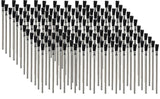 Pro Grade - Acid Brushes - 576 Count 3/8" Boar Hair Acid Flux Brushes Pro Grade