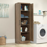 Sauder HomePlus Storage Pantry cabinets, L: 23.31" 17.01" W x H: 70.91", Salt Oak finish Sauder