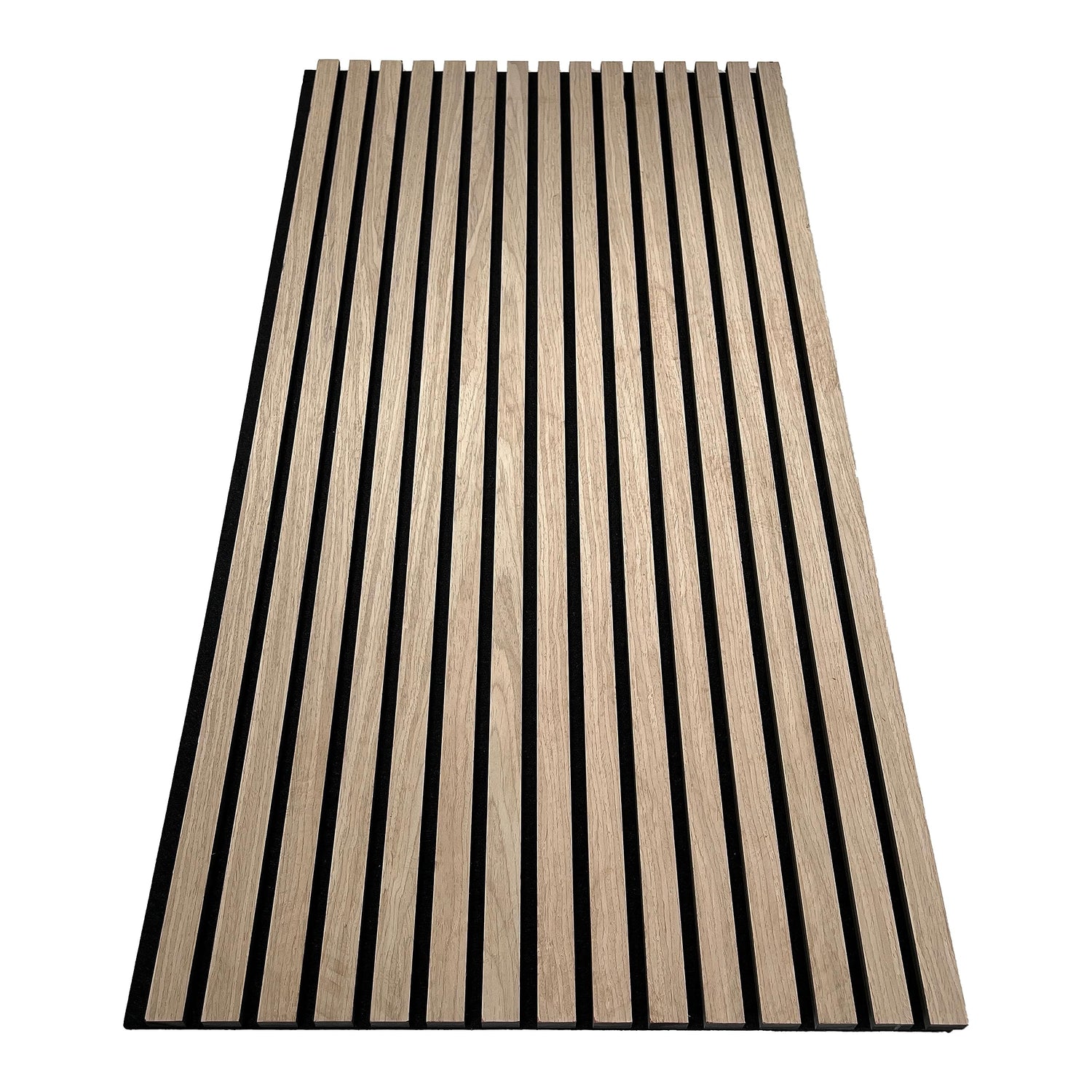 Mollywell Wood Slat Wall Panel, Easy Installation, Versatile, Enhanced Acoustic Design, Suitable for Living Room, Bedroom, Kitchen & Offices (2 Pcs, Mollywell