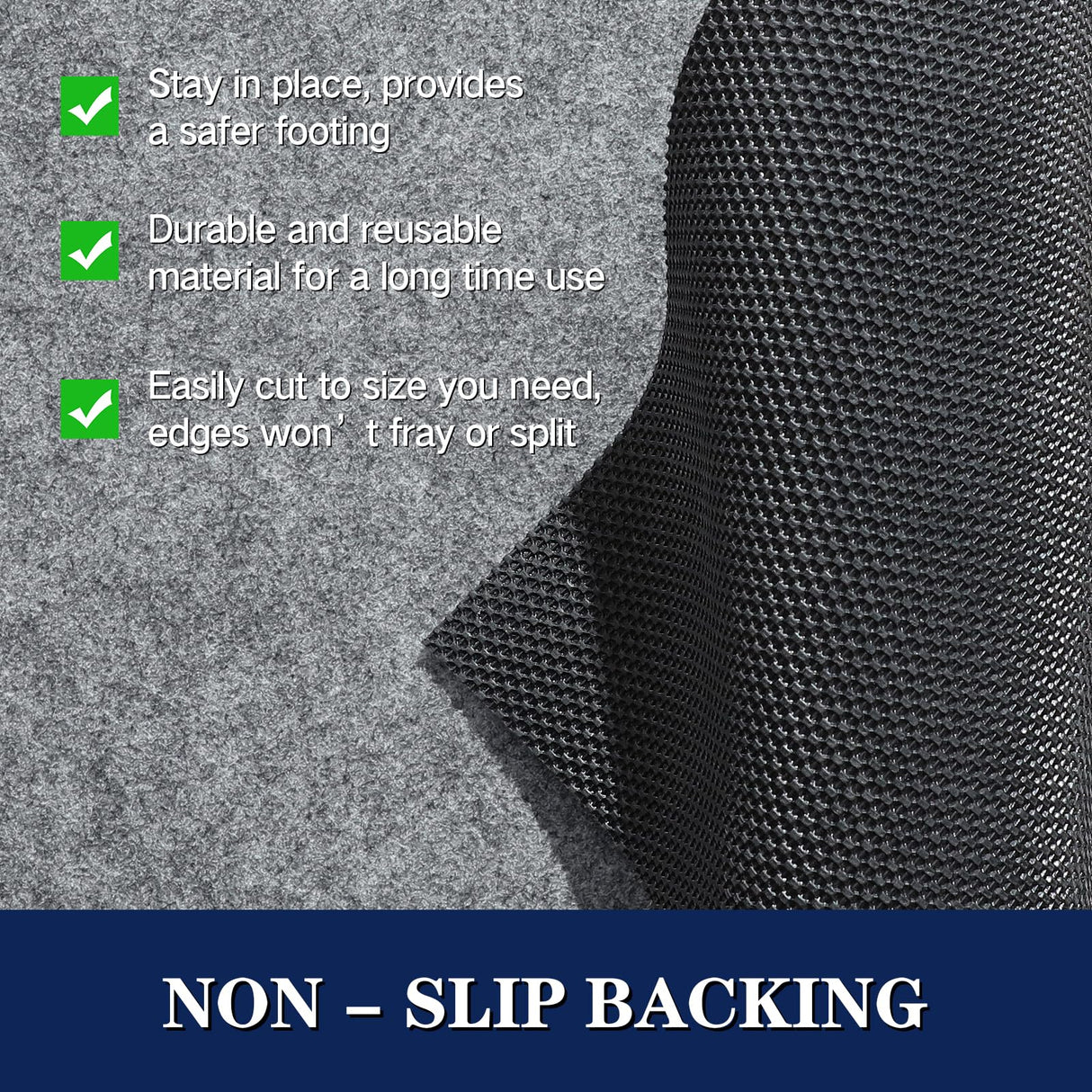 YIMGO Large 8.5 x 6.6 Ft - Golf Car Parking Mat for Garage Floor Pad, Absorbent Oil Mat - Protects Floor from Spills, Drips, Splashes and Stains, YIMGO