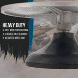 US Art Supply Large 12" Diameter Sculpting Wheel- Heavy Duty All Metal Construction & Turntable with Ball Bearings US Art Supply