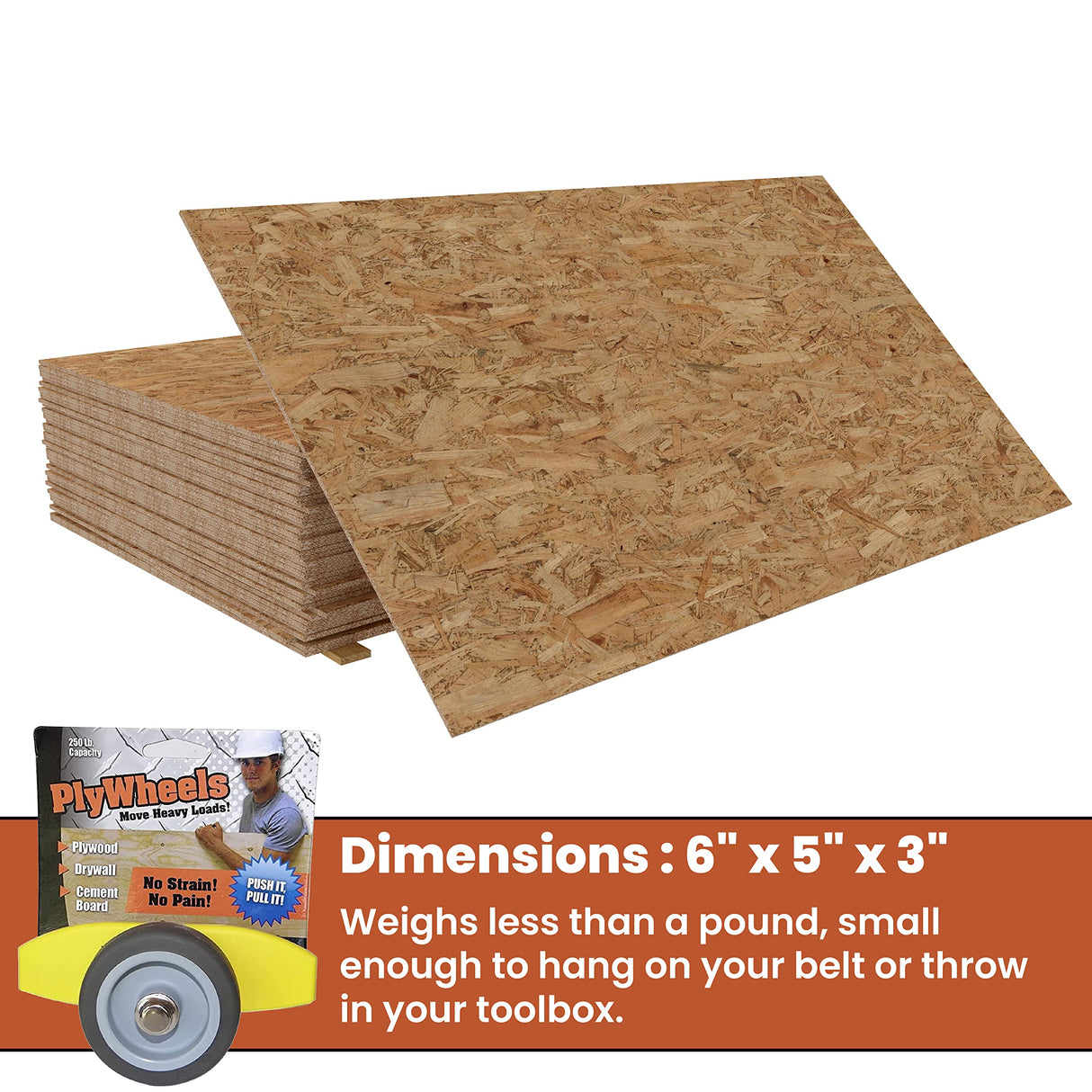PlyWheels Plywood Dolly and Drywall Dolly PlyWheels