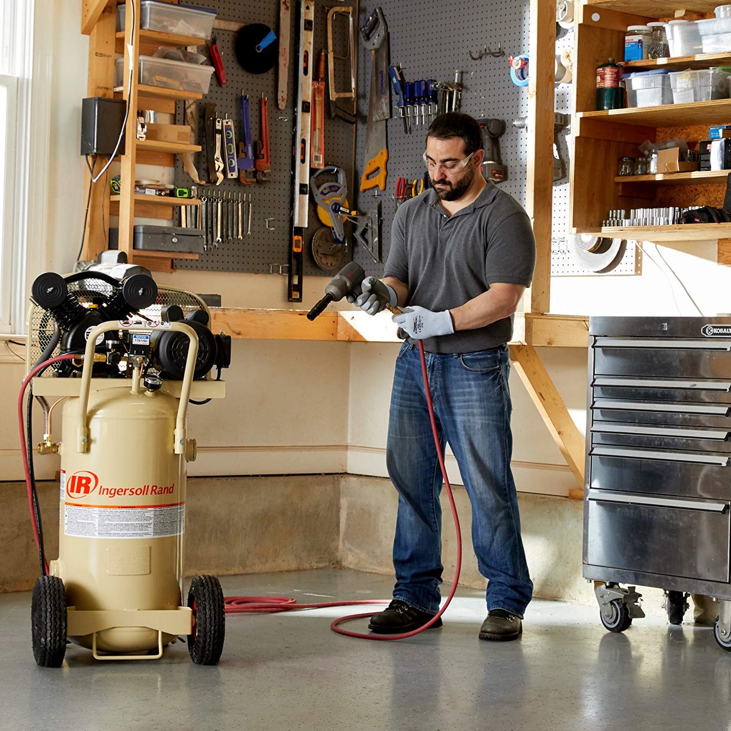 Ingersoll Rand P1.5IU-A9 2hp 20 gal Single-Stage Compressor (115/1) Ingersoll-Rand