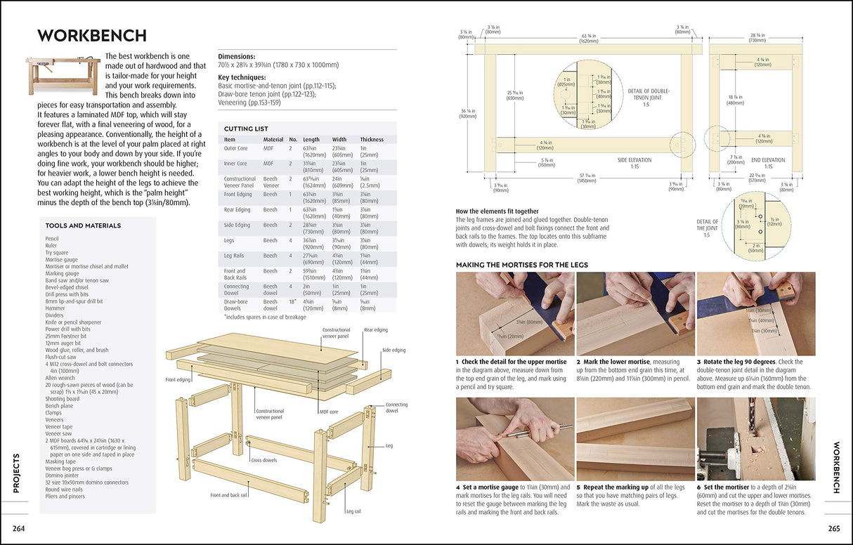Woodworking: The Complete Step-by-Step Manual DK