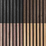Samples-Pack Acoustic Wood Wall Panels - Wood Slat Wall Panels for Interior Wall Decor - Soundproof Wood Panels for Wall - Slat Wall Paneling - Wood COREMINDED