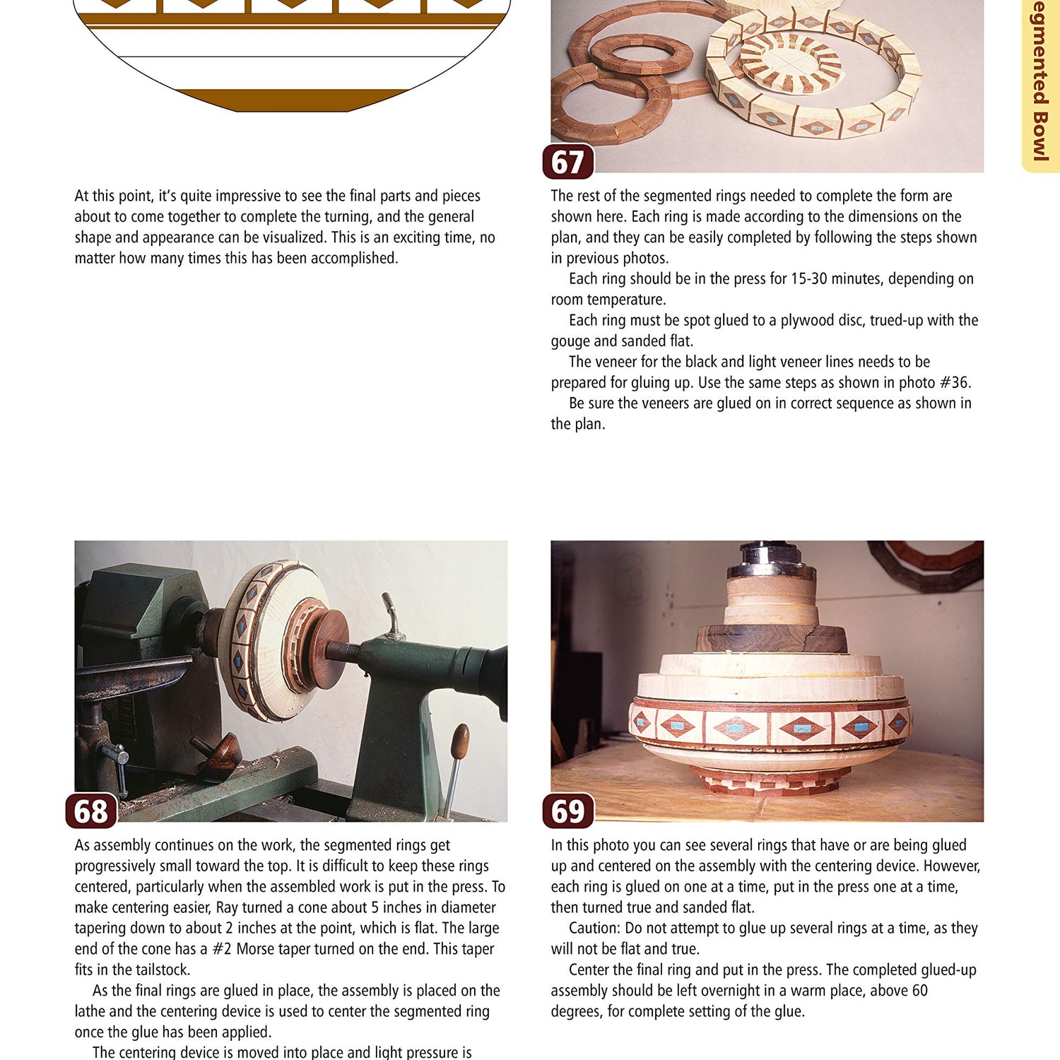 Woodturning with Ray Allen: A Master's Designs & Techniques for Segmented Bowls and Vessels (Fox Chapel Publishing) 11 Plans and a Gallery of Work Design Originals