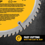 DEWALT 10-Inch Miter / Table Saw Blades, 60-Tooth Crosscutting & 32-Tooth General Purpose, Combo Pack (DW3106P5) DEWALT