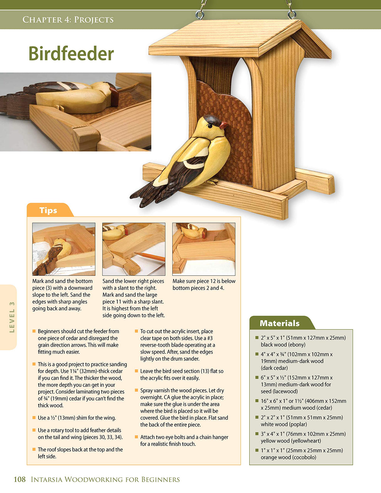 Intarsia Woodworking for Beginners: Skill-Building Lessons for Creating Beautiful Wood Mosaics: 25 Skill-Building Projects (Fox Chapel Publishing) Design Originals