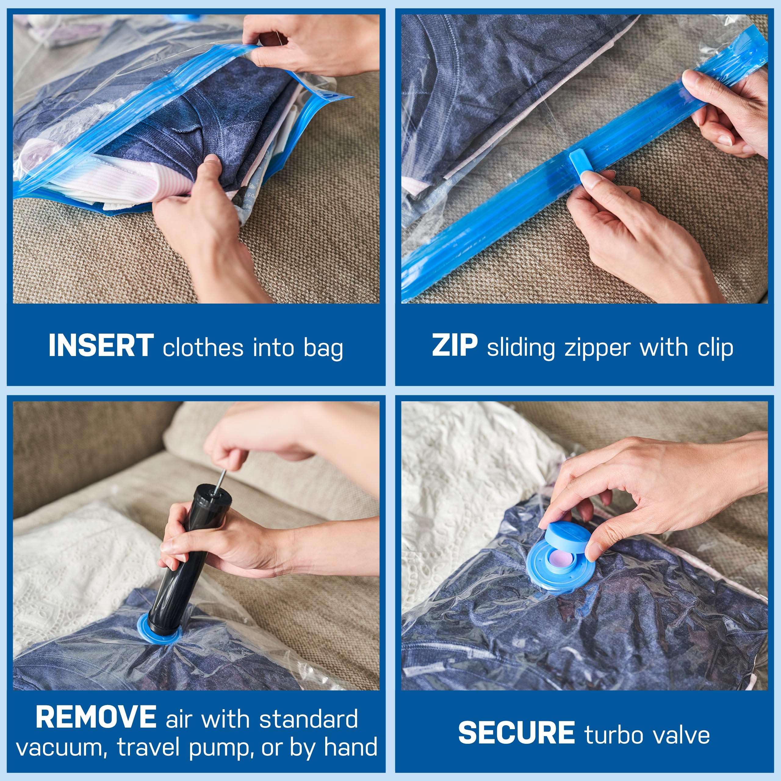 SpaceSaver Vacuum Storage Bags - Thumbnail 5