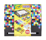 Crayola Inspiration Art Desk, Over 100 Piece, Art Set, Gift for Kids, Age 4, 5, 6, 7, 8 Crayola