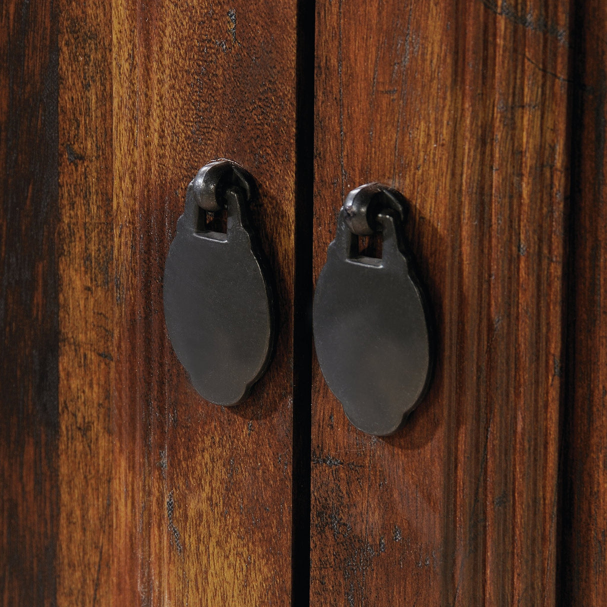 Sauder Viabella Storage Cabinet, Curado Cherry finish Sauder