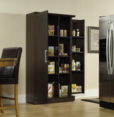 Sauder HomePlus Storage Pantry cabinets, L: 35.35" x W: 17.01" x H: 71.18", Dakota Oak finish Sauder