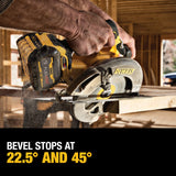 DEWALT FLEXVOLT 60V MAX* Circular Saw with Brake Kit, 7-1/4-Inch (DCS578X2) DEWALT