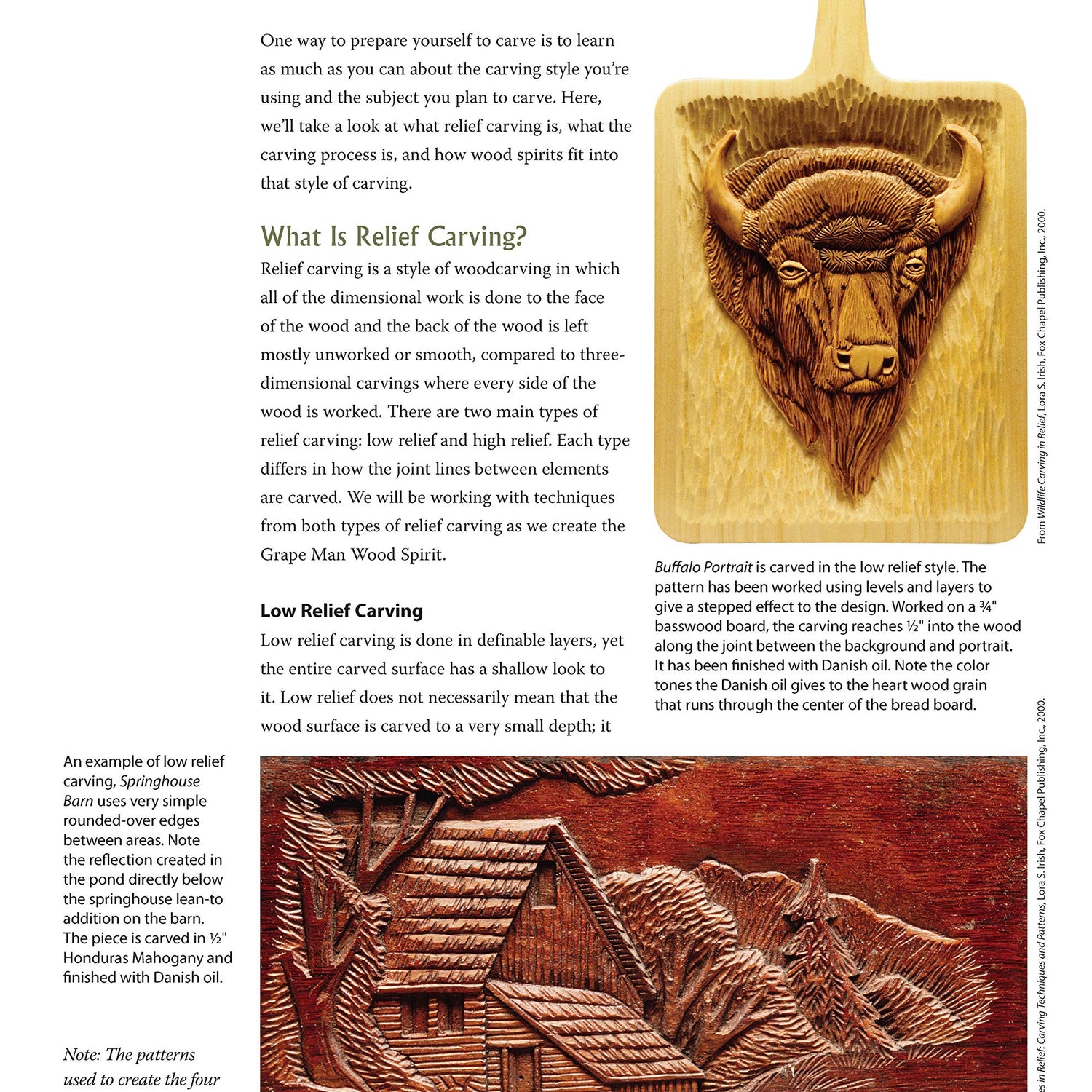 Relief Carving Wood Spirits, Revised Edition: A Step-By-Step Guide for Releasing Faces in Wood (Fox Chapel Publishing) Fully Detailed Wood Spirit Design Originals
