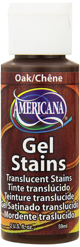 DecoArt DS30-3 Americana Gel Stains Acrylic Paint, 2-Ounce, Oak DecoArt