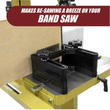 Fulton Dual Deluxe Stackable Featherboards with Riser Blocks Aluminum Miter Lock Bar and T Bolt Hardware for Track or Miter Slot Mounting Ideal for Fulton