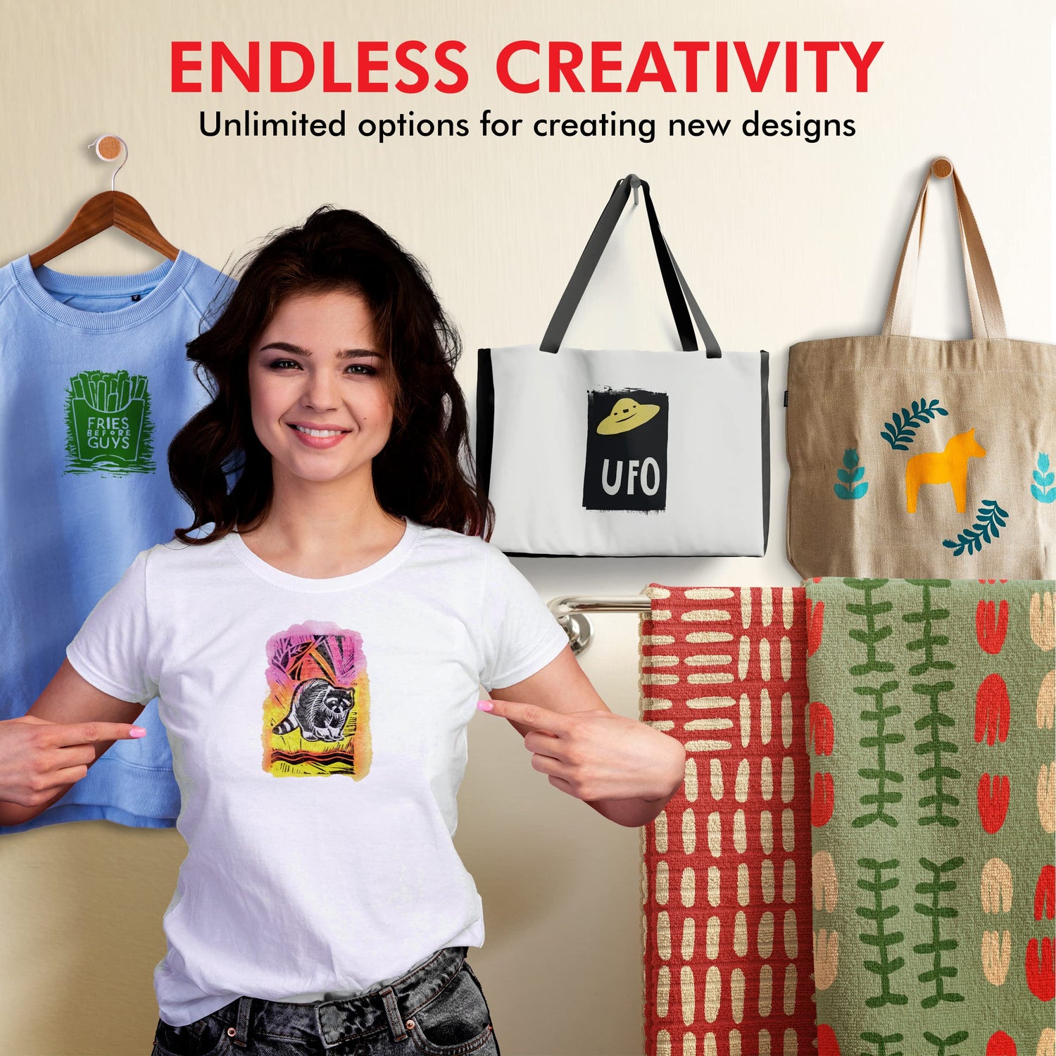 Marabu Block Printing Kit - Linocut Kit with 3 x 100ml Block Printing Ink, Cutter, Rubber Block, and Block Printing Brayer Roller - Linoleum Marabu