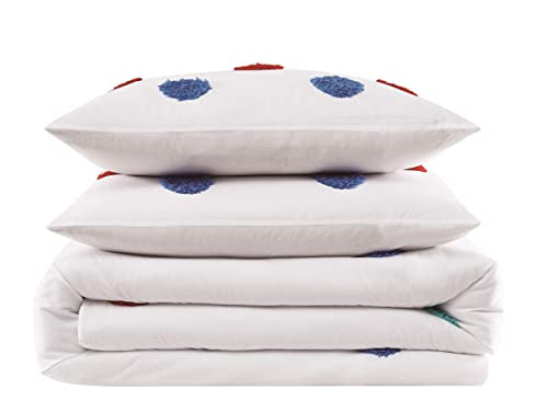 Crayola Fuzzy Dot 3 Piece Full/Queen Comforter Set Crayola