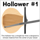 Savannah Carbide Hollower Tool #1 for Removing Material From The Center of Hollow Forms - WoodArtSupply
