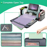 IMAGINING Carrying Case Bag Compatible with Cricut Maker, Maker 3, Explore Air 2, Explore 3, Large Opening Cricut Storage for Cricut Accessories IMAGINING