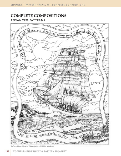 Woodburning Project & Pattern Treasury: Create Your Own Pyrography Art with 70 Mix-and-Match Designs (Fox Chapel Publishing) Step-by-Step Design Originals
