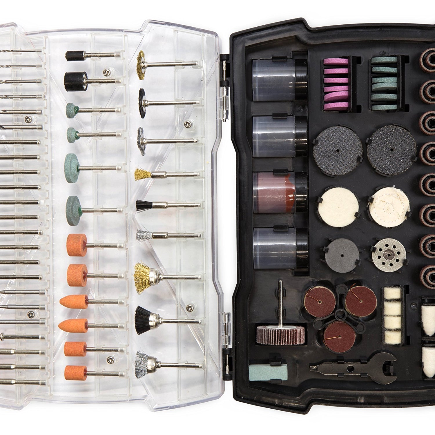 WEN 230282A 282-Piece Rotary Tool Accessory Kit with Carrying Case WEN