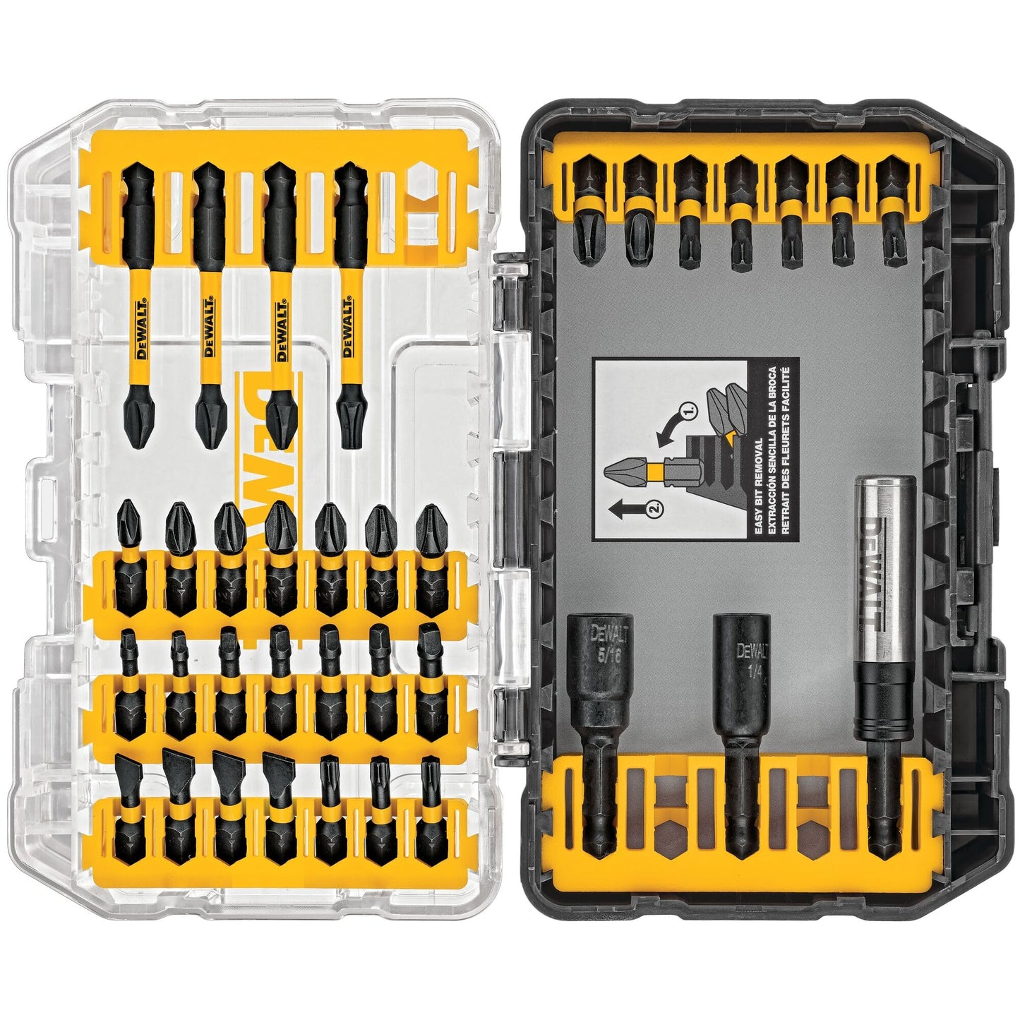 DEWALT Impact Driver Bit Set, 35-Piece (DWA2NGFT35IR) - WoodArtSupply