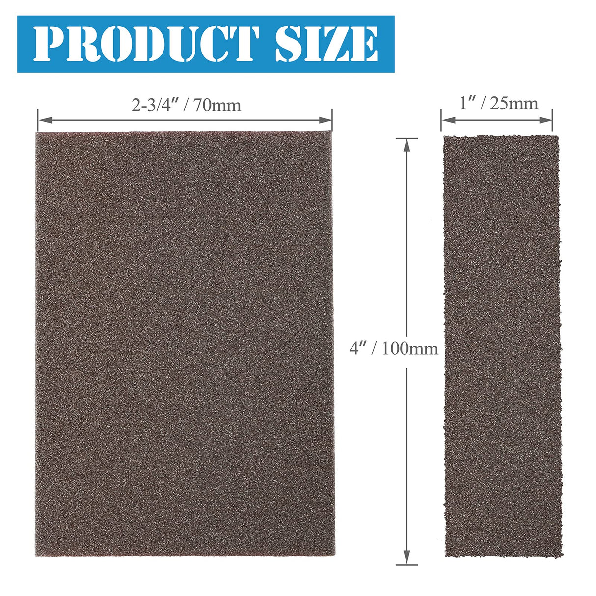 16Pcs 220 Grit Sanding Blocks, Jamiikury Sanding Sponge Washable and Reusable, Wet Dry Sandpaper Sponge for Wood Metal FurniturePaint and Drywall Jamiikury