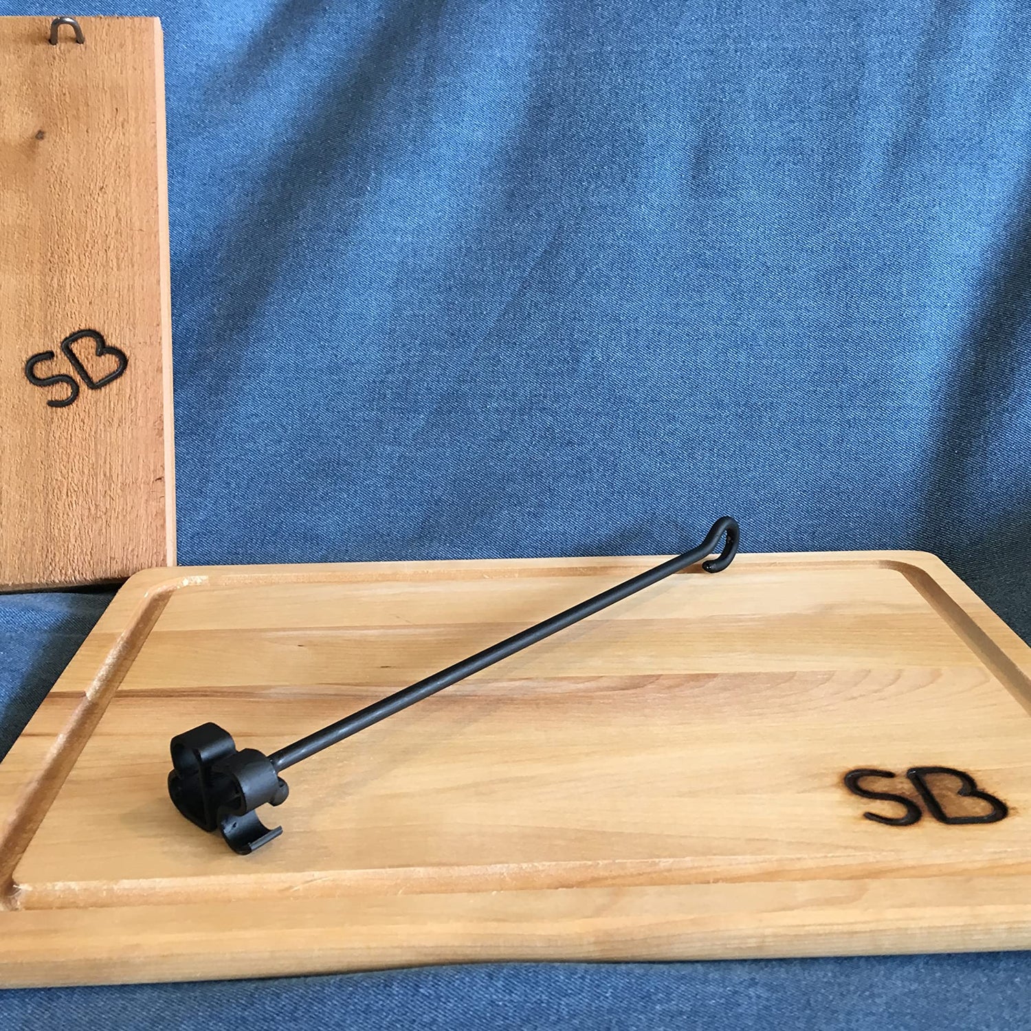 Personalized Miniature Branding Iron by Sloan Brands – Custom 3-Letter Design for Grilling & Crafting Sloan Brands